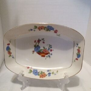 Vintage Edelstein Platter # 1565 Porcelain Art Noveau